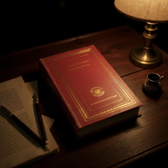 Smithsonian Edition Oxford Illustrated Dickens Christmas Books - Picture 13 of 13